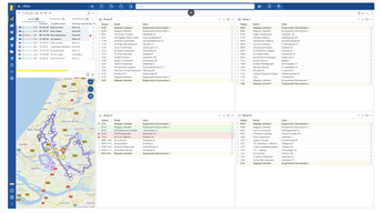 Meerdere ritten tegelijk openen: meer overzicht, meer grip