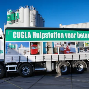 De planning van Cugla is in kalk en cement